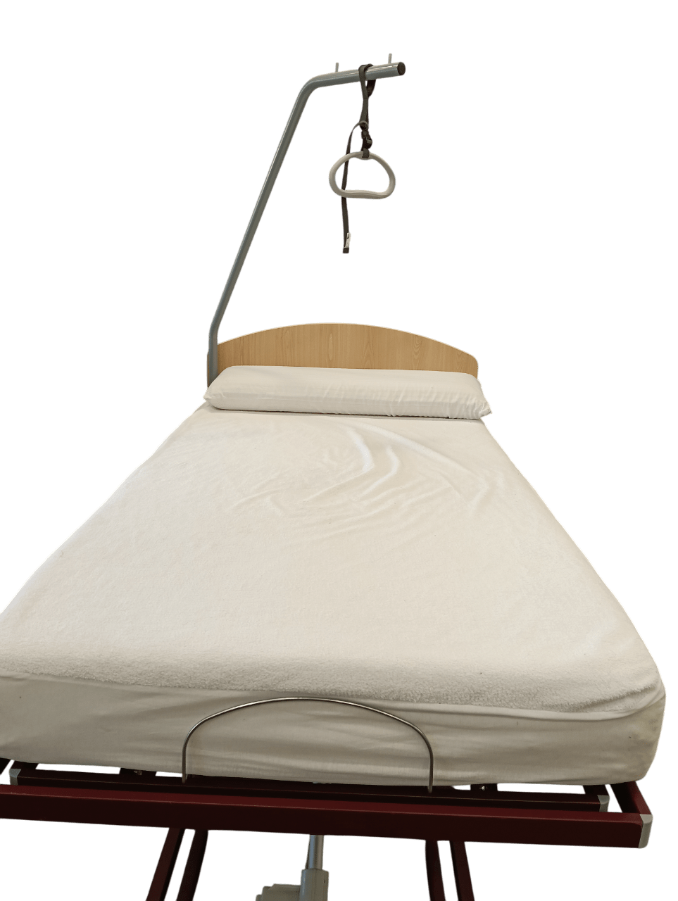 cama electrica con carro elevador para enfermos