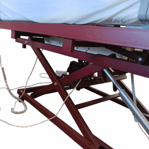 Cama con carro elevador de 105 x 190 cm 2ª mano - Imagen 3